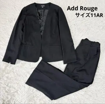 새상품급 Add Rouge 셋업 노카라 자켓 워셔블 L