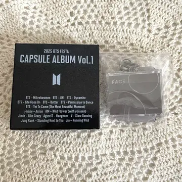 BTS FESTA CAPSULE ALBUM FACE 앨범 지민