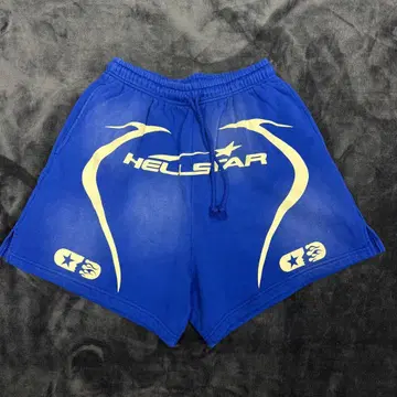 미사용 새상품 Hellstar Warm Up Shorts 하프 팬츠