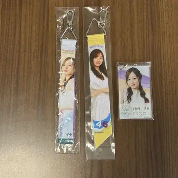 노기자카46 우메자와 미나미 개별 리본 키링 아크릴 키링 세트