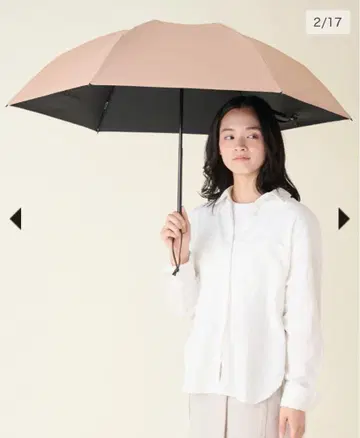 선배리어 100 양산 3단 접이식 무지 핑크
