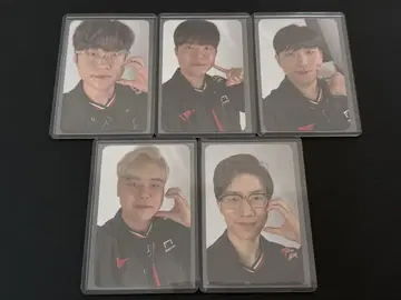 T1 VALORANT 포토 카드 트레이딩 카드