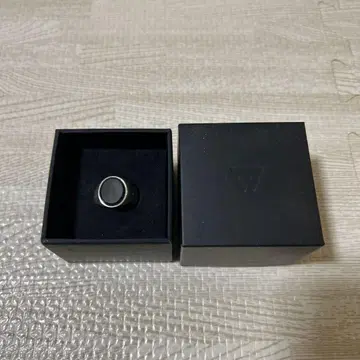 (새상품급) TOMWOOD oval onyx ring 일본 규격 19호
