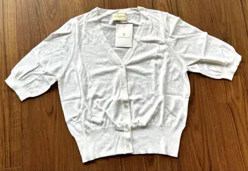 UNITED ARROWS 화이트 가디건 프리 사이즈