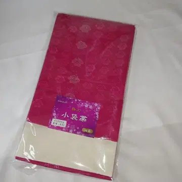 소포장 오비 핑크 꽃무늬 양면 디자인