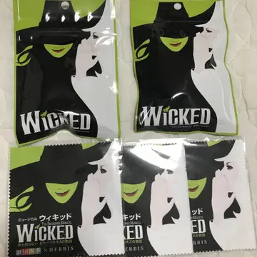 Wicked 안경닦이 3장 세트 파인 아메 2개