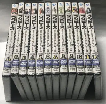 미개봉 DVD 원피스 16번째 시즌 펑크 해저드 편 전 12권