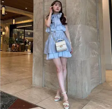 LIPSERVICE 볼륨 티어드 아메슬리 튜닉
