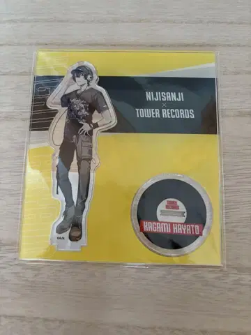 니지산지 TOWER RECORDS 아크릴 스탠드 가가미 하야토