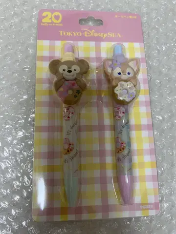 디즈니 씨 닷피 필드 위드 조이 볼펜 블랙 2개