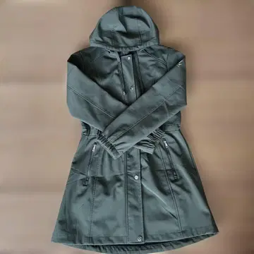 Ralph Lauren 후드 부착 모즈 코트 S