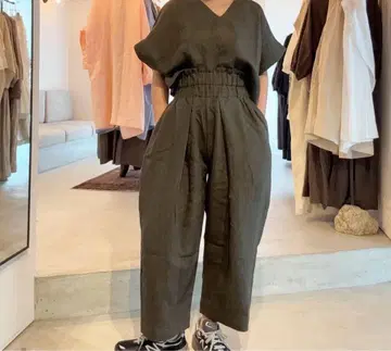 ito fukuoka double gom 팬츠 린넨 팬츠
