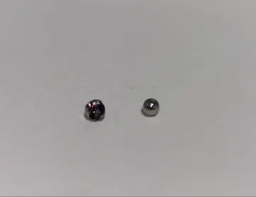 Anato Metal 티타늄 퍼플 보라색 4mm 실버 공 샤프트 없음