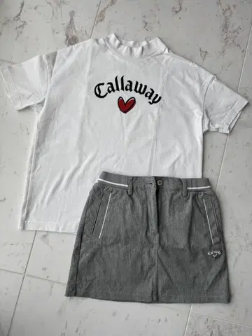 CALLAWAY 캘러웨이 2024년 모델 SS 스커트 그레이 새상품급