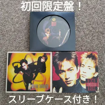 초회 한정판 슬리브 케이스 포함! B'z 앨범 3장 세트!