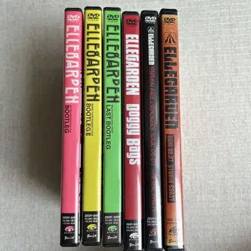 ELLEGARDEN DVD 세트 6장 세트