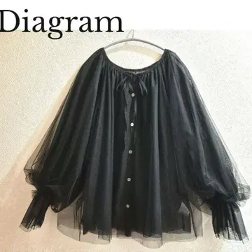 Diagram 튤 2WAY 상의 SIZE 36
