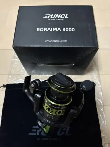 RUNCL RORAIMA 3000 낚시릴 스피닝 릴 미사용 새상품