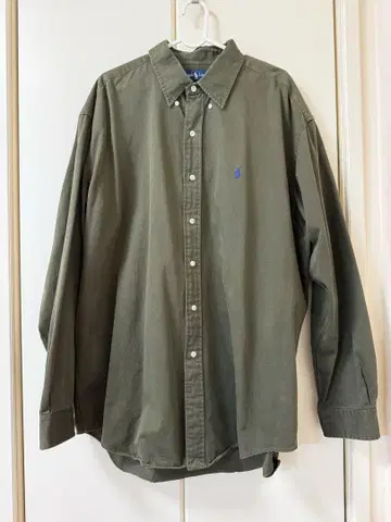 Ralph Lauren Blake XL 긴팔 버튼 다운 셔츠 BD 셔츠