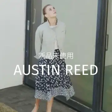 미사용 새상품 AUSTIN REED 오스틴 리드 도트 무늬 스커트