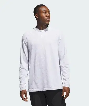 PRIMEKNIT 사이드 심리스 스탠드 카라 긴팔 셔츠