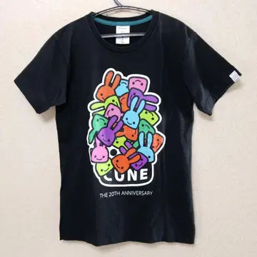 Cune 쿠엔 티셔츠 black xs 20주년 기념 티셔츠
