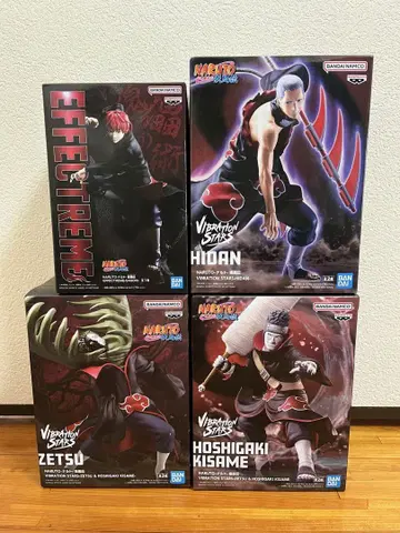 NARUTO 아카츠키 프라이스 피규어 4종 세트