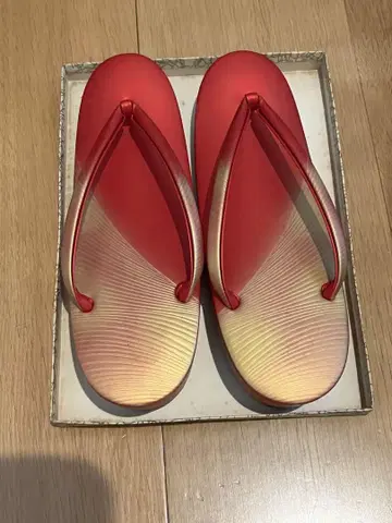 빨간색과 금색 조리 22-23cm