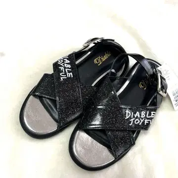 Diable 샌들 블랙 새상품 미사용품 23cm 택 포함