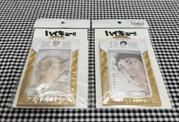 보쿠토 코타로 아카아시 케이지 생일 카드 홀더 2024 하이큐