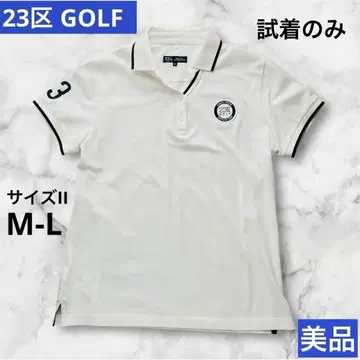 시착만 한 상품 23구 골프 여성용 반팔 피케 셔츠 사이즈 II