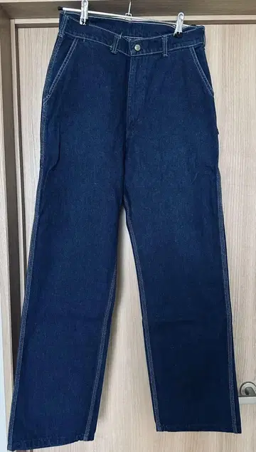 OSHKOSH B'GOSH 데님 페인터 팬츠 워크 다크 네이비 70s