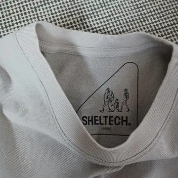 SHELTECH 그레이 티셔츠 L 사이즈