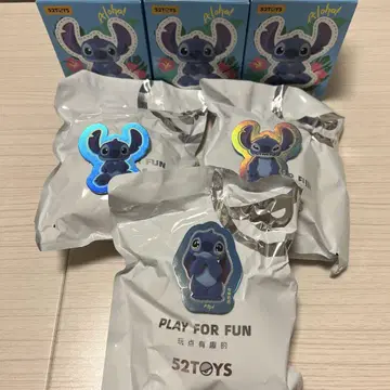 52toys 스티치 피규어 3개 세트