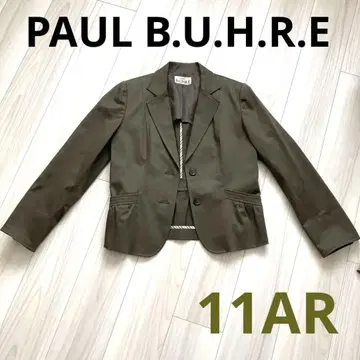 PAUL B.U.H.R.E 올리브 그린 블레이저