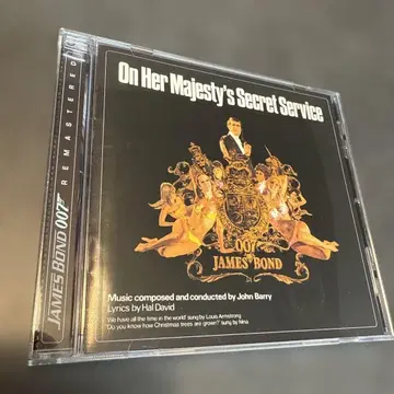 오리지널 사운드 트랙 CD '여왕 폐하의 007' 디지털 리마스터 확장판
