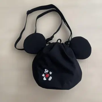 미키 복조리 숄더백 귀가 달린
