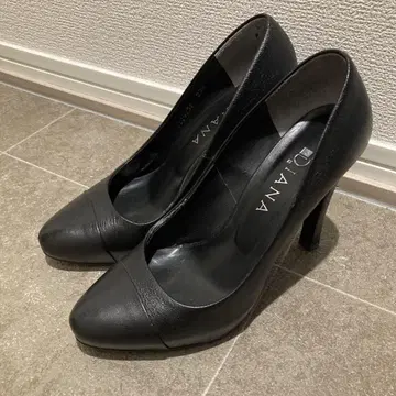 다이애나 하이힐 블랙 검정 스무스 23.5cm