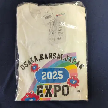 2025 EXPO 얌얌 프린트 반팔 티셔츠 XL