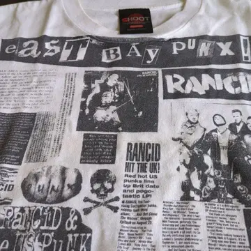 Rancid East Bay Punk 티셔츠 M
