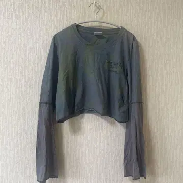 COMFORT COLORS 크롭 티셔츠