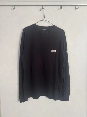 XLARGE 블랙 긴팔 티셔츠 M