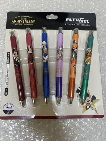 도쿄 디즈니 리조트점 디즈니 스토어 25주년 볼펜 세트