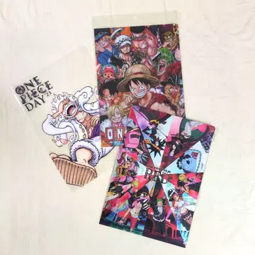 ONEPIECE 클리어 파일 3종 세트