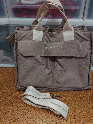 젤라토 피케 2way 스퀘어 마마 백