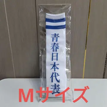 새로운 학교의 리더 파랑 일본 대표 양말 M 사이즈