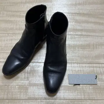 LAD MUSICIAN 사이드 지퍼 힐 부츠