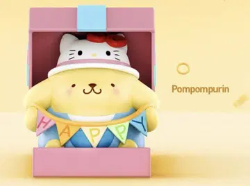 POPMART 산리오 키티 50th 폼폼푸딩 미개봉 새상품
