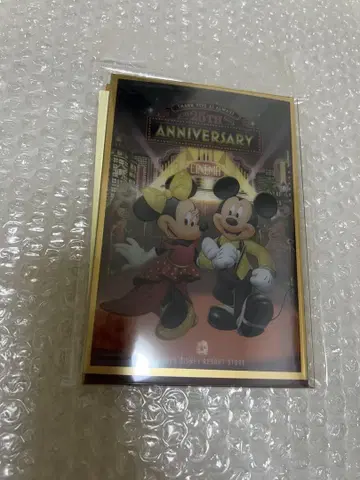 도쿄 디즈니 리조트점 디즈니 스토어 25주년 엽서 세트
