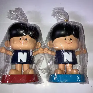 인형 2개 세트 빨강 파랑 N 100